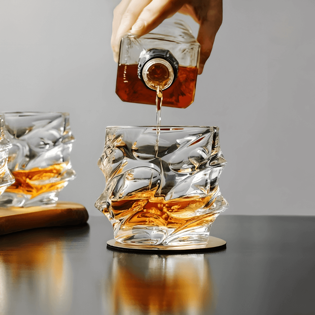 Storm Crystal Whisky Glass Gift Set