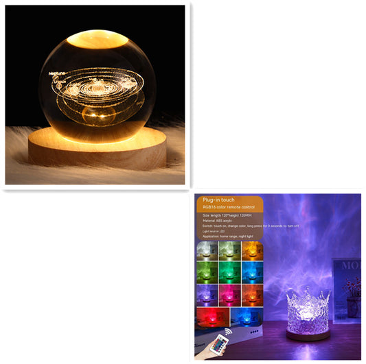 LOVISIO premium water-ripple projection lamp