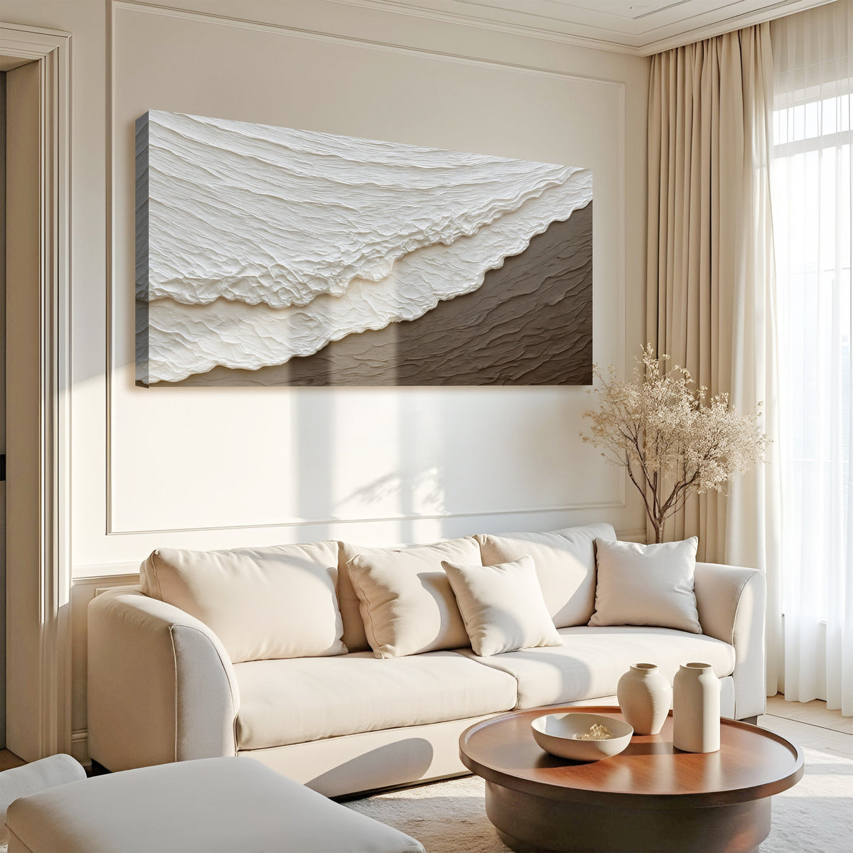 Waves Abstract Wall Art