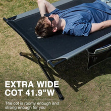 Extra-Large Heavy-Duty Camping cot