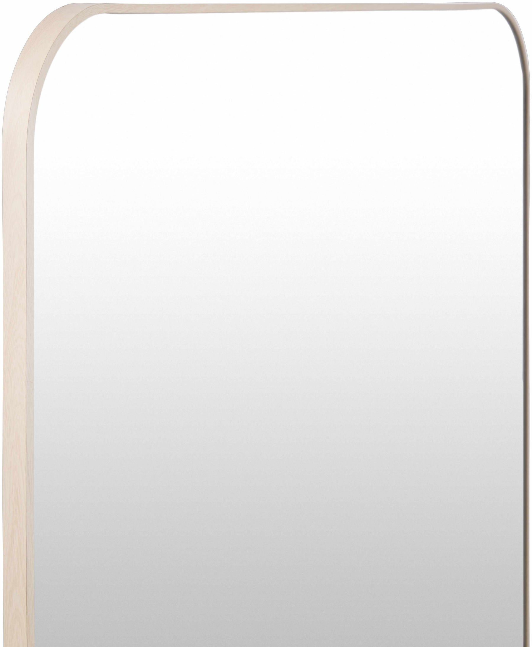 Contemporary Dark Red Wall Mirror