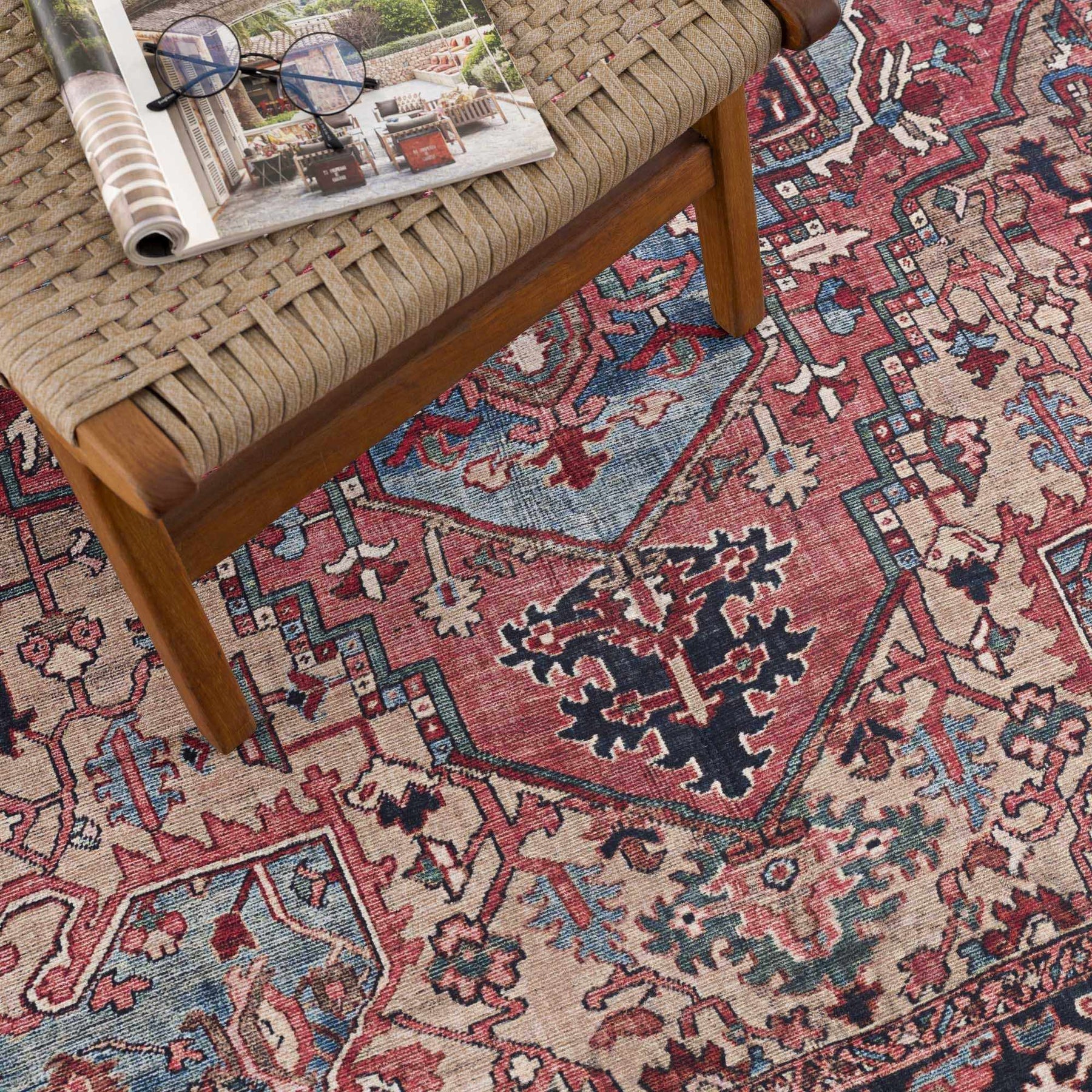 Neyland Vintage-Inspired Area Rug