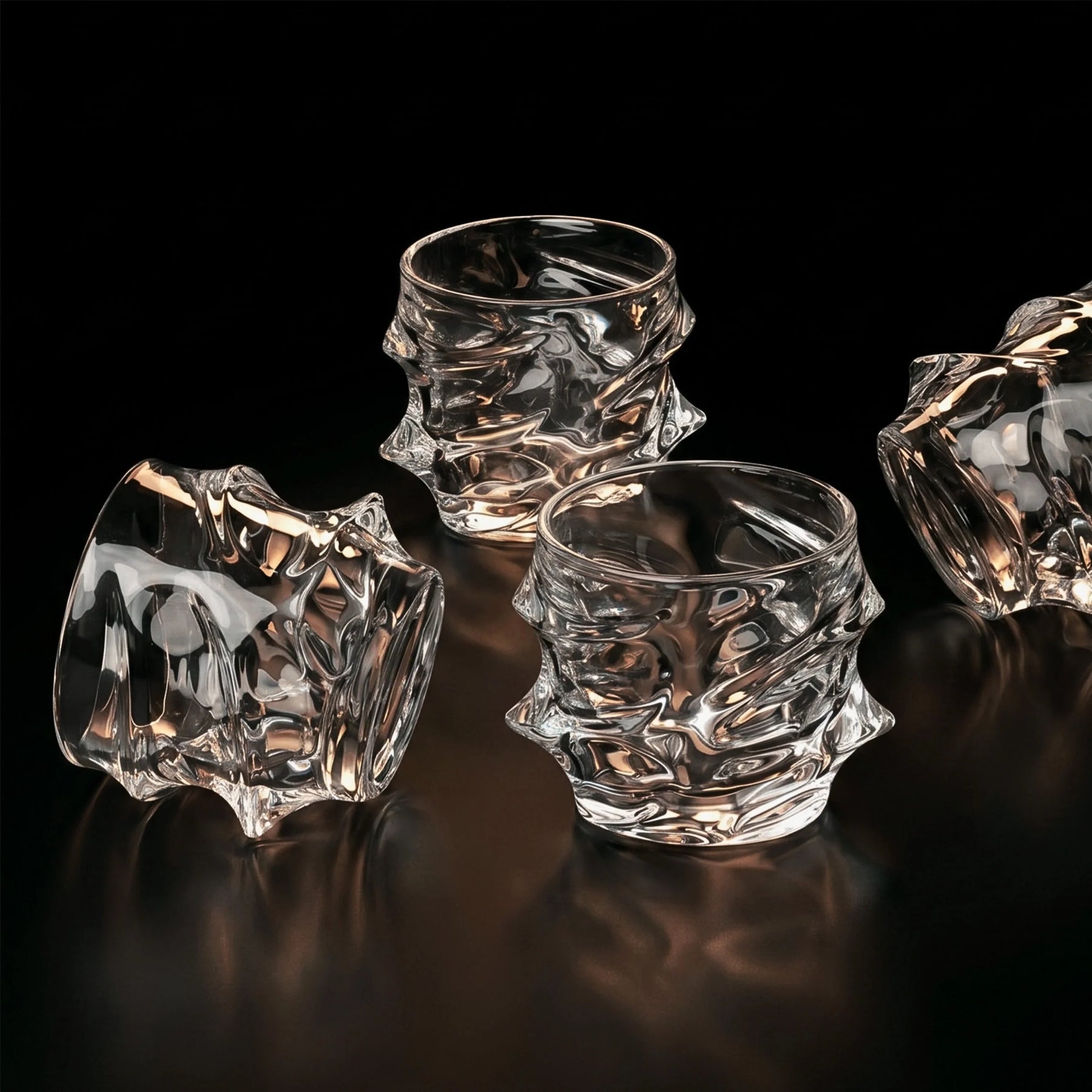 Storm Crystal Whisky Glass Gift Set