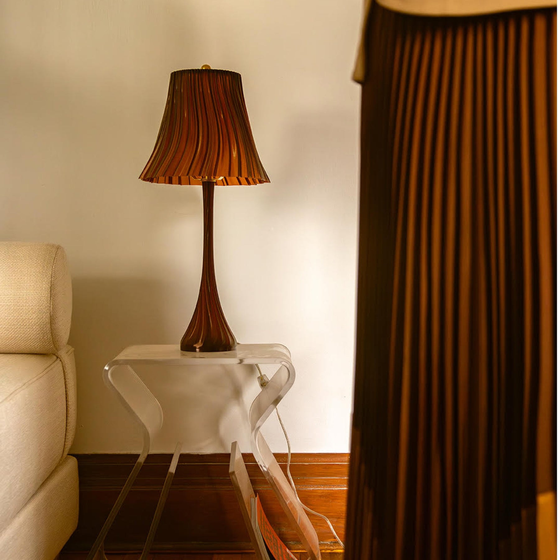 Pleat Table Lamp