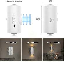 Seven-color motion-sensor night light features