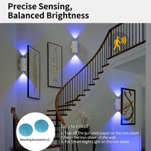 Motion-sensor stair and hallway lighting
