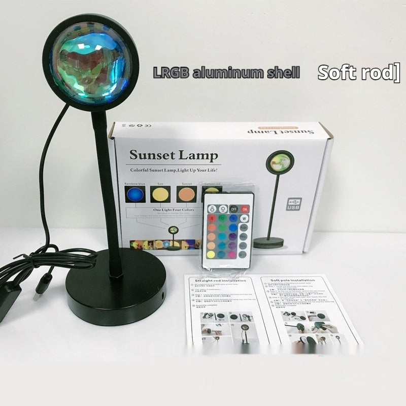 Sunset Projection Lamp - RGB Flexible Arm - SKU CJTY115427768PK