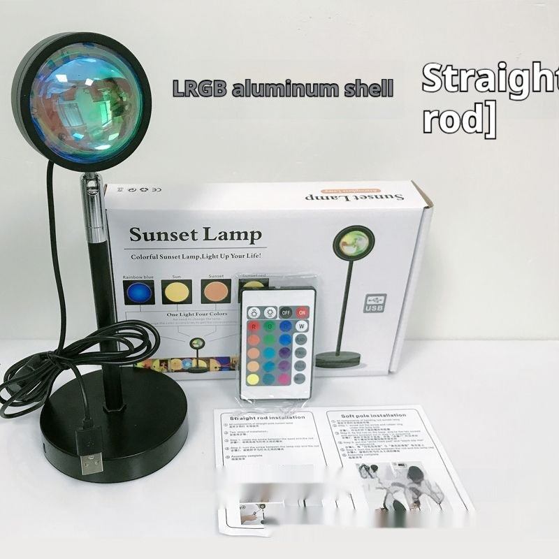 Sunset Projection Lamp - RGB Straight Stand - SKU CJTY115427772TG