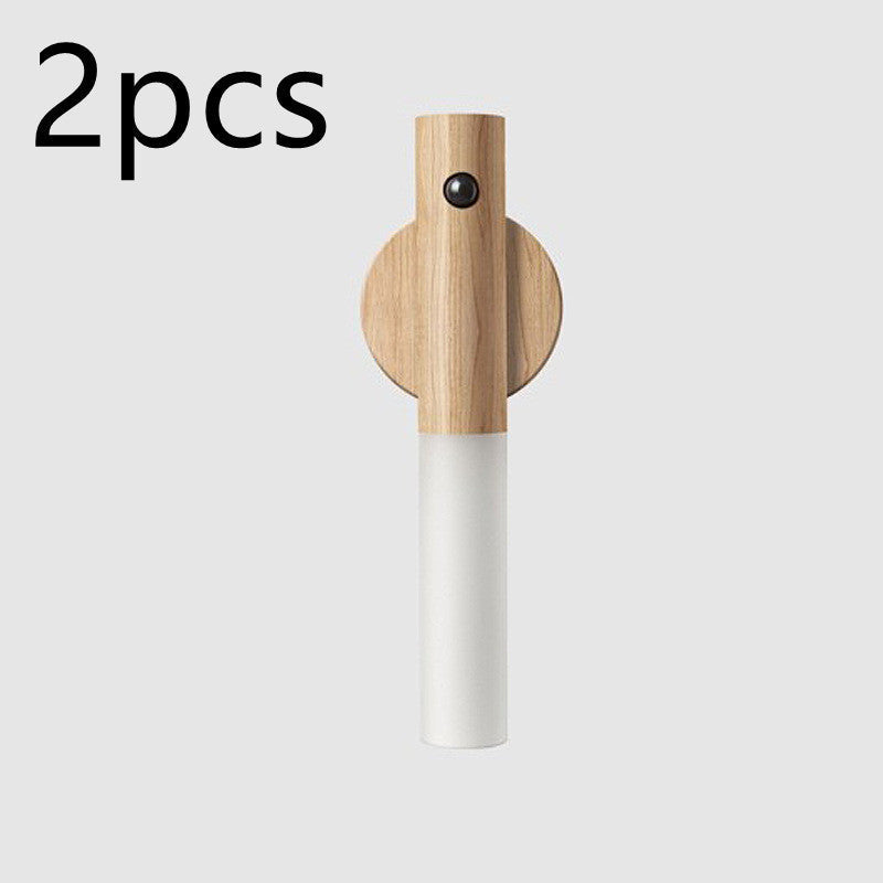 Rechargeable magnetic motion-sensor light - Ash - 2 lights