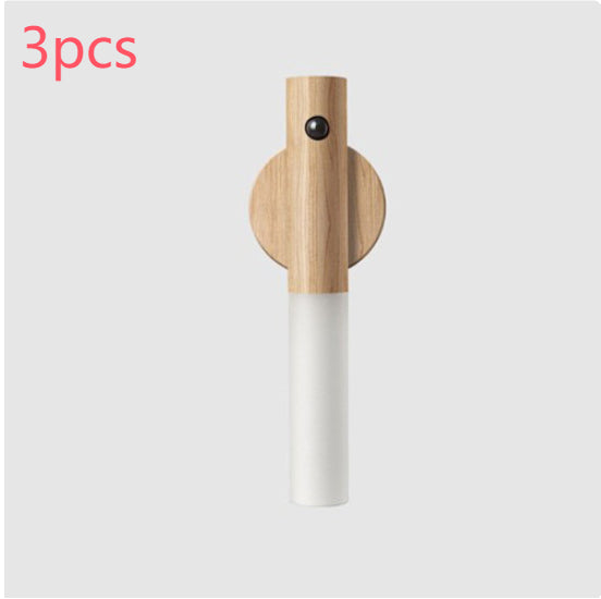 Rechargeable magnetic motion-sensor light - Ash - 3 lights