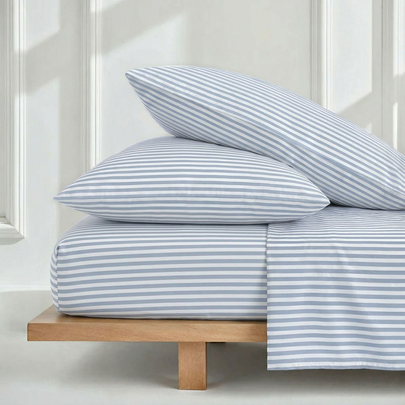 Luxe Australian sateen sheet set in long-staple cotton