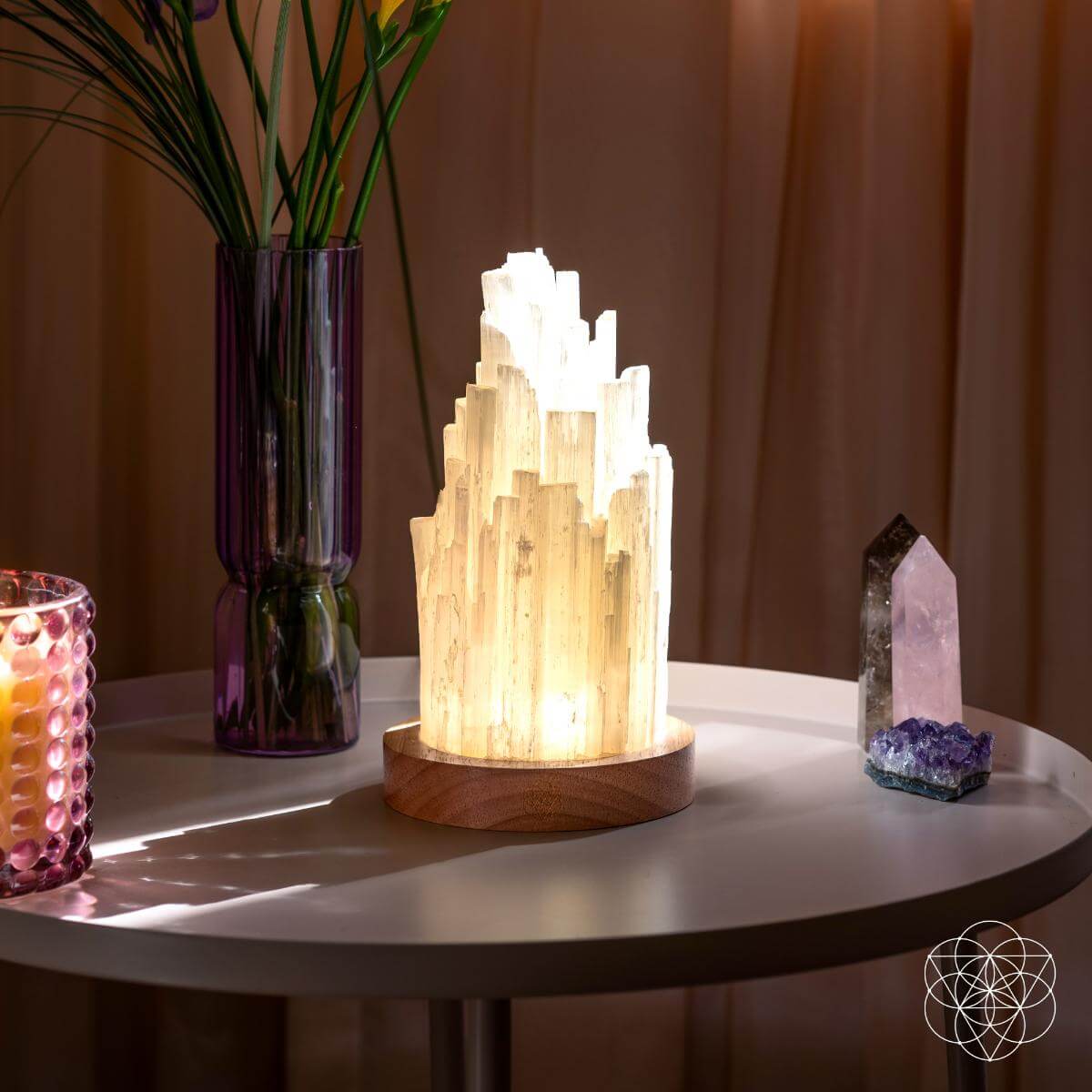 LOVISIO Natural Selenite Accent Lamp product image 8