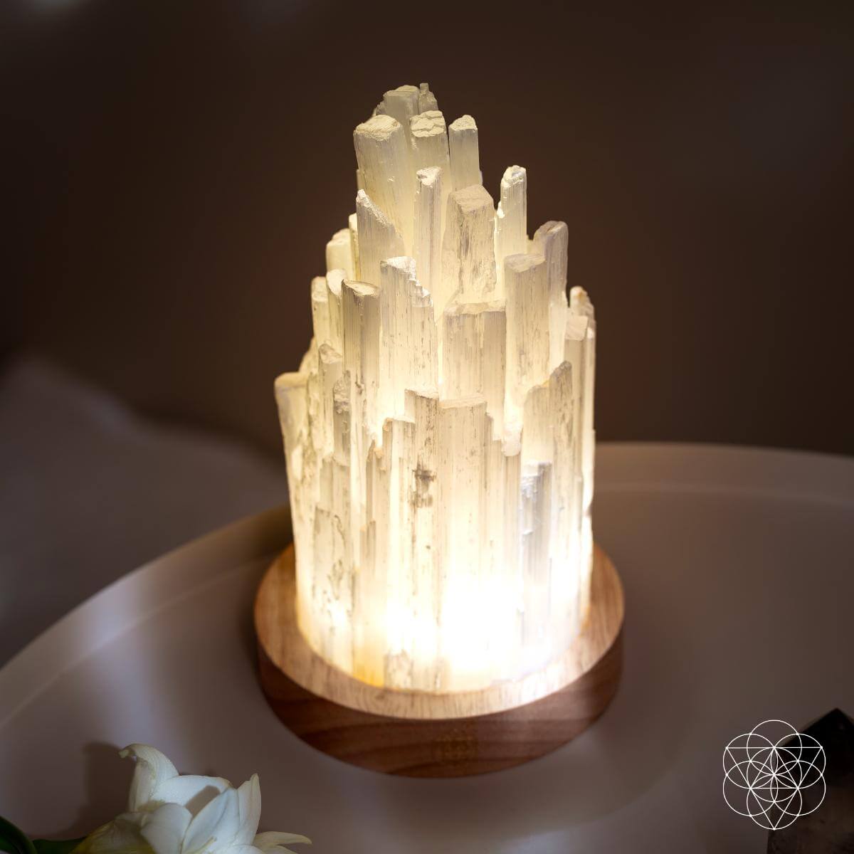 LOVISIO Natural Selenite Accent Lamp product image 7